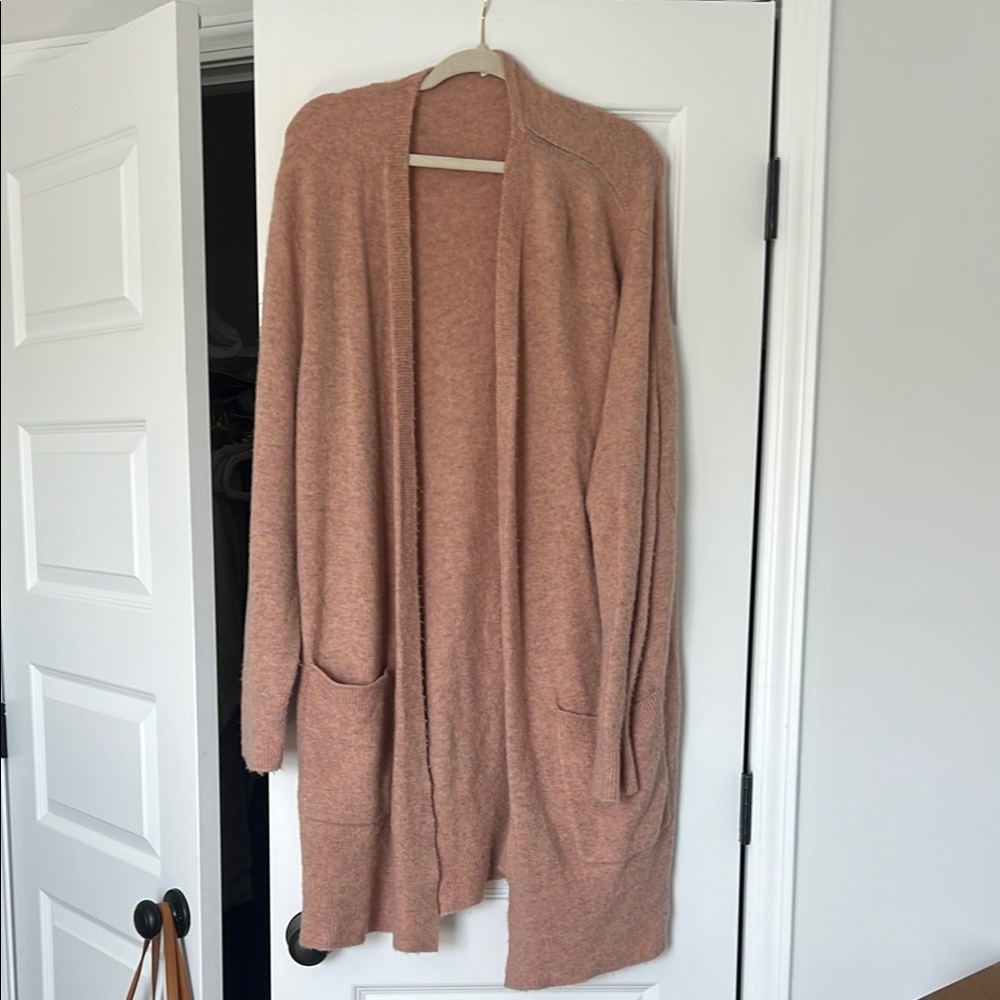 Madewell Pink Cardigan Sweater